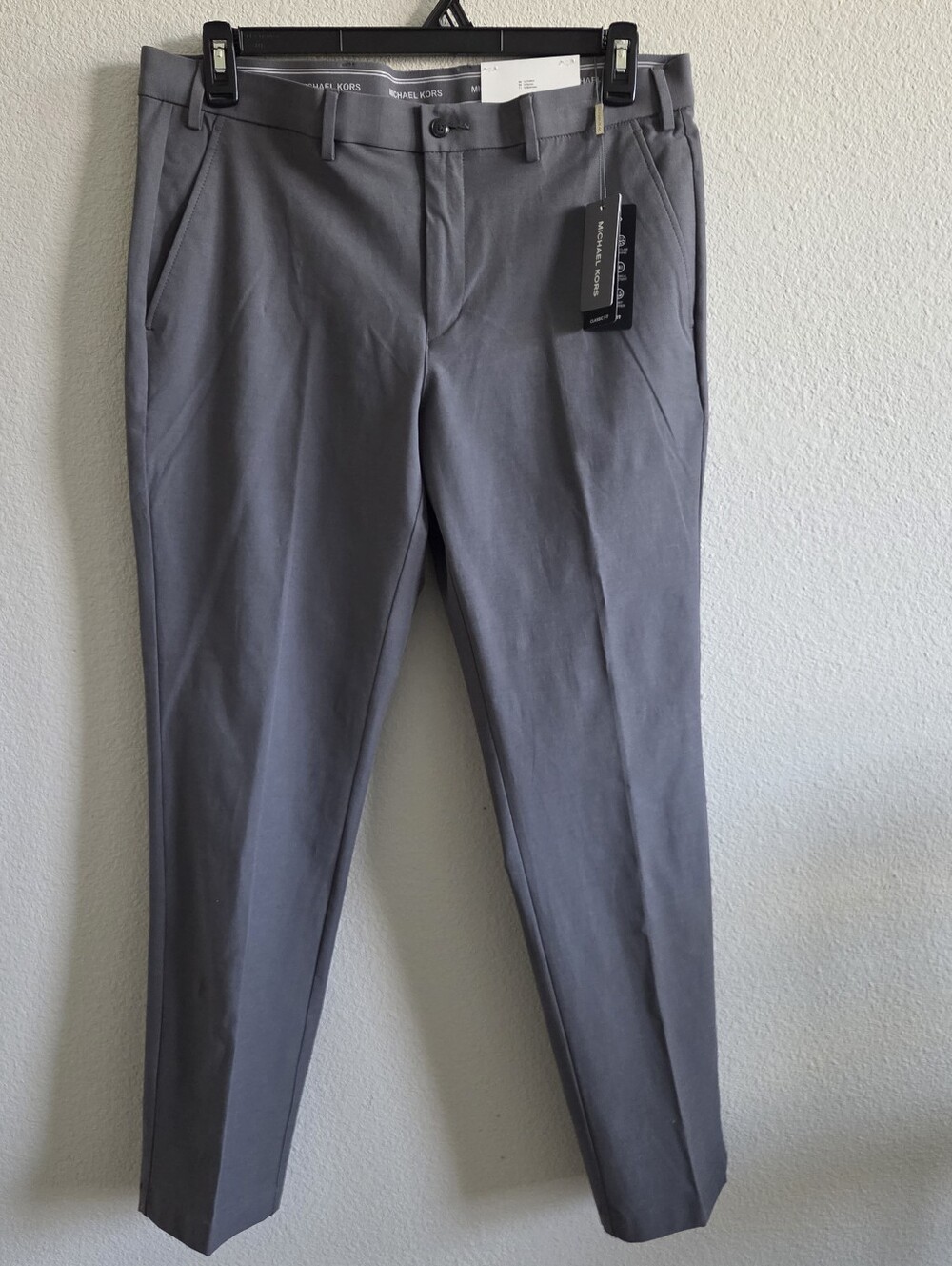 Michael Kors Men’s Charcoal Gray Dress Pants